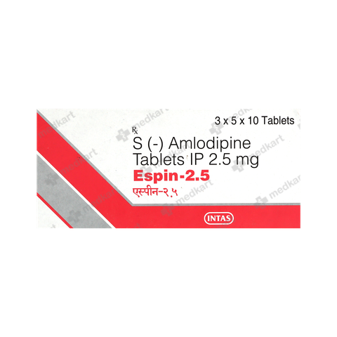 ESPIN 2.5MG TABLET 10'S