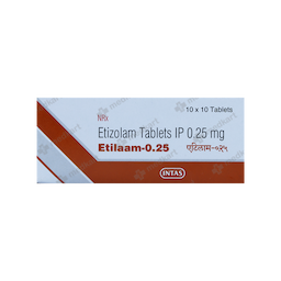 ETILAAM 0.25MG TABLET 10'S