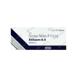 ETILAAM 0.5MG TABLET 10'S