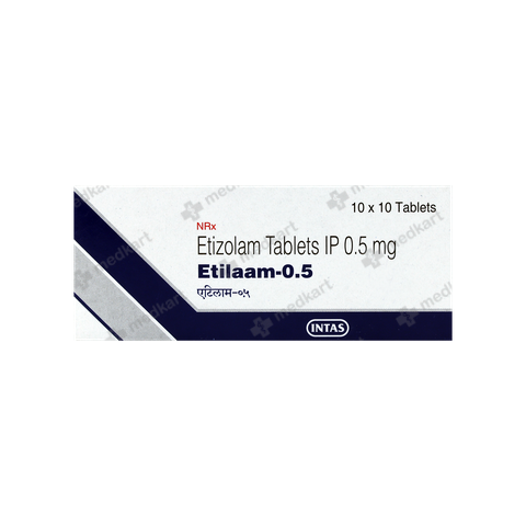 ETILAAM 0.5MG TABLET 10'S