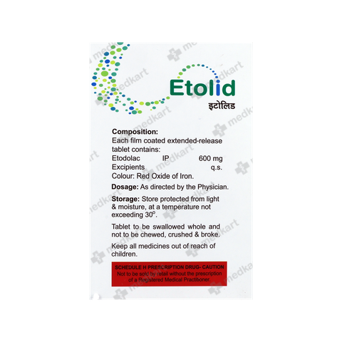 ETOLID TABLET 10'S