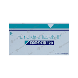 FAMOCID 20MG TABLET 10'S