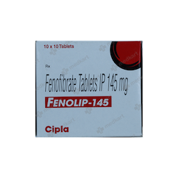 FENOLIP 145MG TABLET 10'S