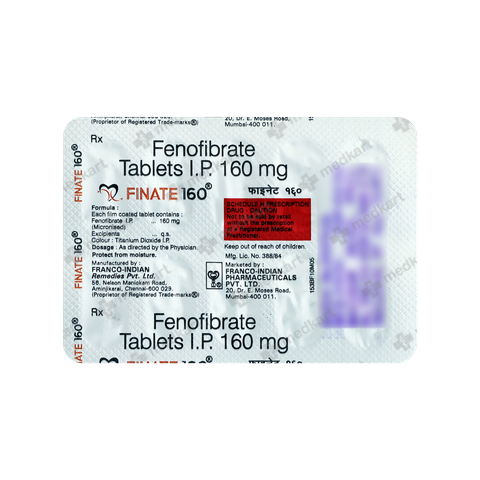 FINATE 160MG TABLET 10'S