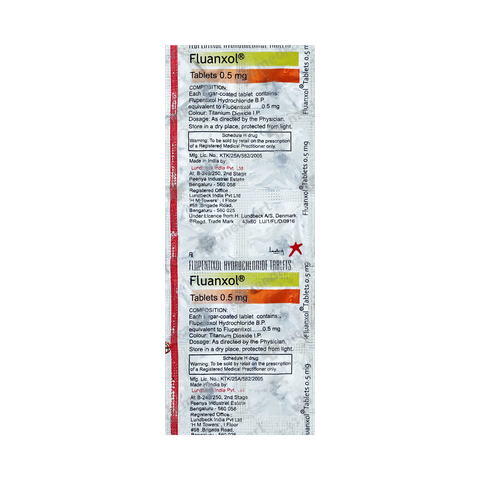 FLUANXOL 0.5MG TABLET 10'S