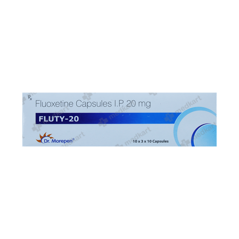 FLUTY 20MG CAPSULE 10'S