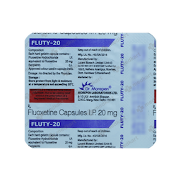 FLUTY 20MG CAPSULE 10'S