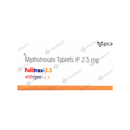 FOLITRAX 2.5MG TABLET 10'S