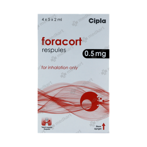 FORACORT 0.5 RESPULES 5 X 2 ML