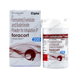 FORACORT 200MCG ROTACAP 30'S