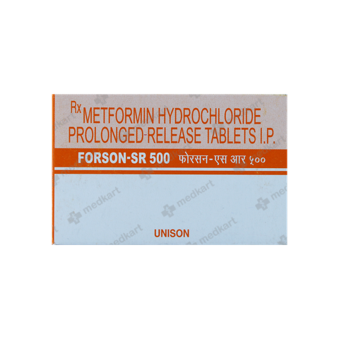 FORSON SR 500MG TABLET 10'S