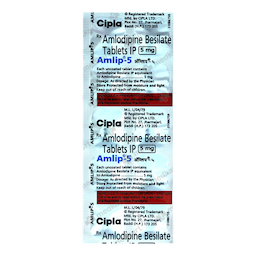 AMLIP 5MG TABLET 10'S