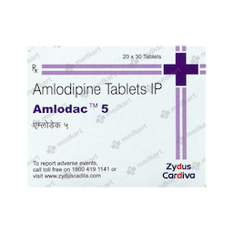 AMLODAC 5MG TABLET 30'S