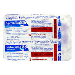 GALVENT M 1000MG TABLET 15'S