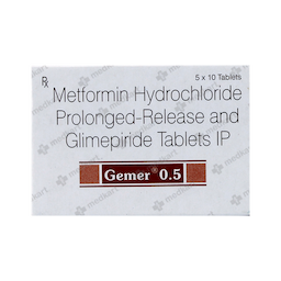 GEMER 0.5MG TABLET 10'S