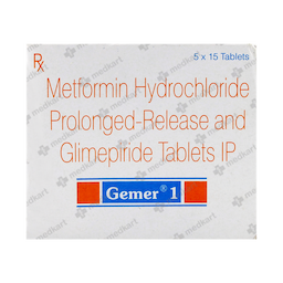 GEMER 1MG TABLET 15'S