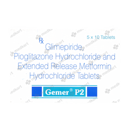 GEMER P 2MG TABLET 10'S