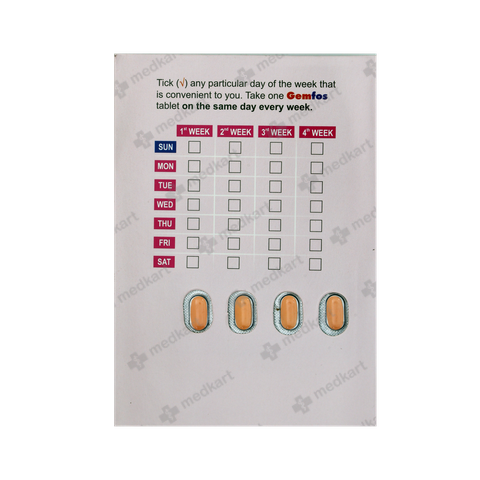 GEMFOS 35MG TABLET 4'S