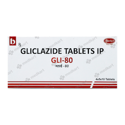 GLI 80MG TABLET 10'S