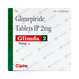 GLIMDA 2MG TABLET 10'S