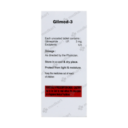 GLIMED 3MG TABLET 10'S