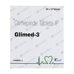 GLIMED 3MG TABLET 10'S