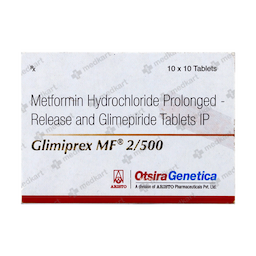 GLIMIPREX MF 2/500MG TABLET 10'S