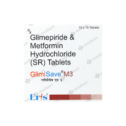 GLIMISAVE M 3/500MG TABLET 15'S