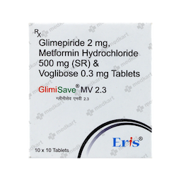 GLIMISAVE MV 2.3MG TABLET 10'S