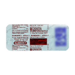 GLIMISON 1MG TABLET 10'S