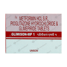 GLIMISON MP 1MG TABLET 15'S