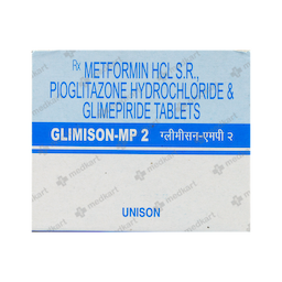 GLIMISON MP 2MG TABLET 15'S