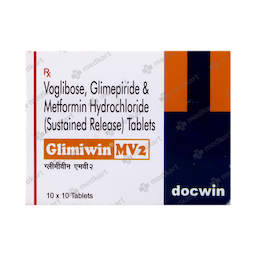 GLIMIWIN MV 2MG TABLET 10'S