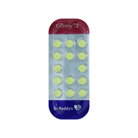 GLIMY 2MG TABLET 14'S