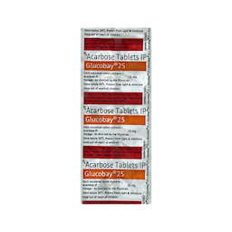 GLUCOBAY 25MG TABLET 10'S