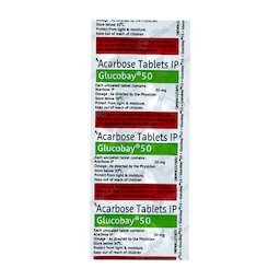 GLUCOBAY 50MG TABLET 10'S