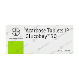 GLUCOBAY 50MG TABLET 10'S