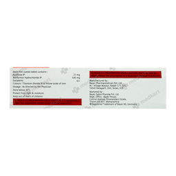 GLUCOBAY M 25MG TABLET 10'S