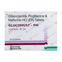 GLUCOMUST PM TABLET 10'S