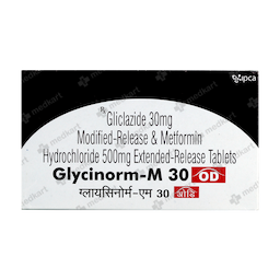 GLYCINORM M OD 30MG TABLET 10'S