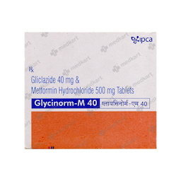 GLYCINORM M 40MG TABLET 15'S