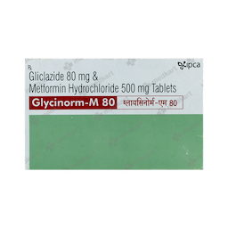 GLYCINORM M 80MG TABLET 15'S