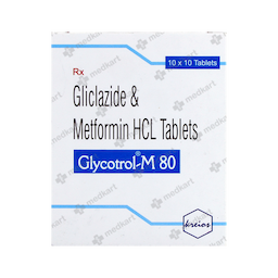 GLYCOTROL M 80MG TABLET 10'S