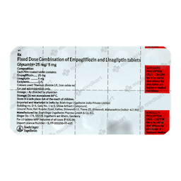 GLYXAMBI 25/5MG TABLET 10'S