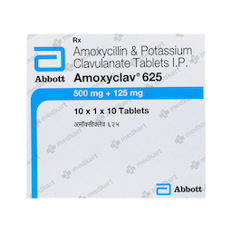 AMOXY CLAV 625MG TABLET 10'S