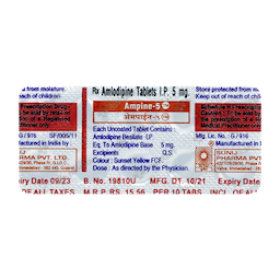 AMPINE 5MG TABLET 10'S