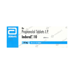 INDERAL 10MG TABLET 15'S