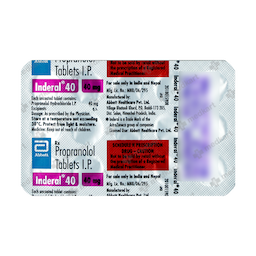 INDERAL 40MG TABLET 15'S