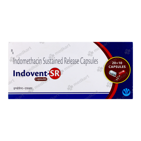 INDOVENT SR CAPSULE 10'S