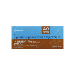 INSUGEN 30/70 40IU VIAL 10 ML